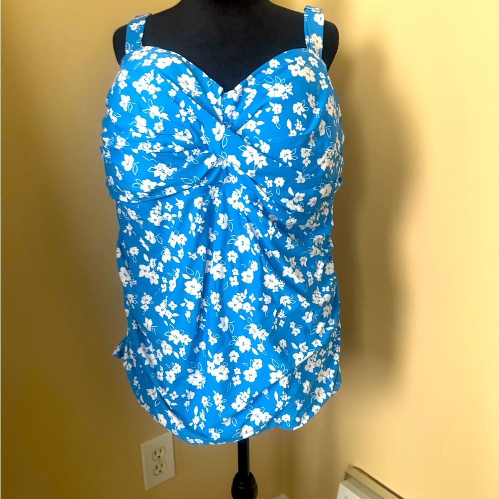 Anne Cole Womens Tankini Swim Top